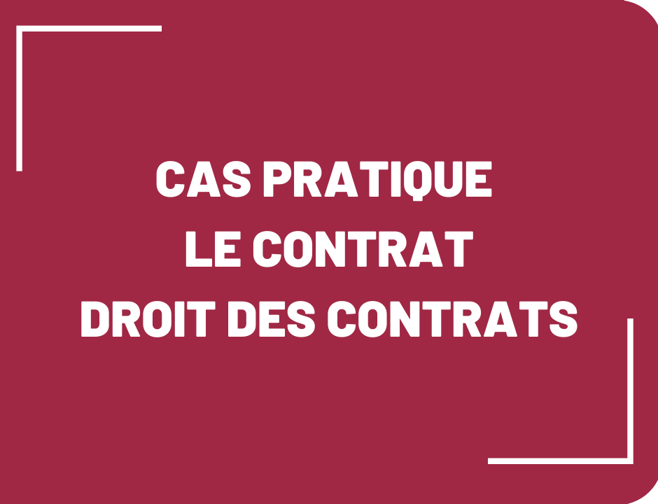 cas pratique rencontre des volontés