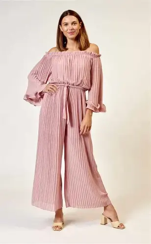Size L, L'amore Blush Pink jumpsuit
