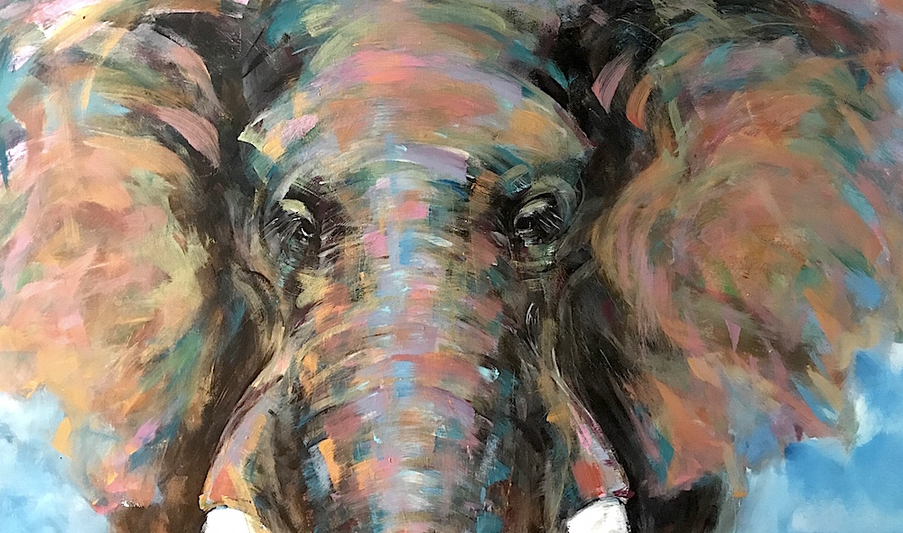 Peacock Elephant