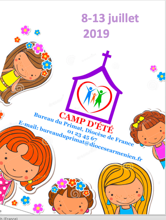 Colonie Camp 2019 - Clipart