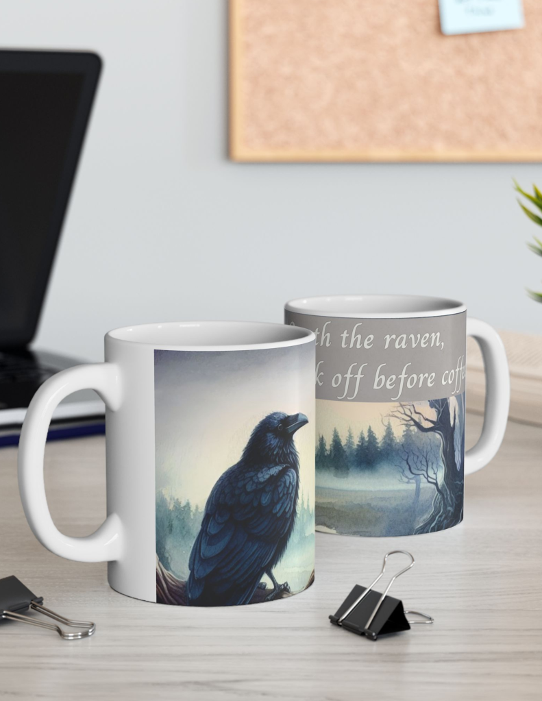 raven mug