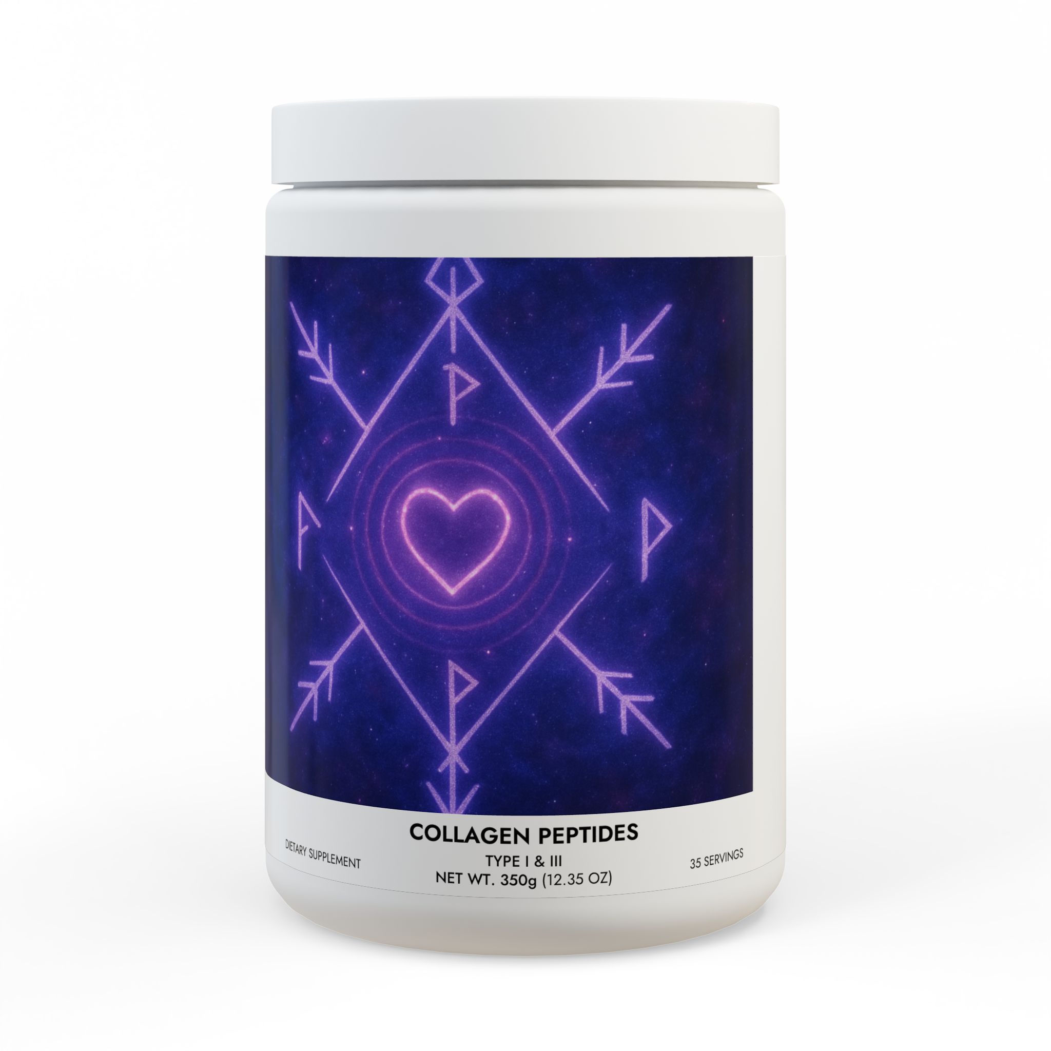 Self Love Sigil Collection Collagen Peptides Type I & III (350g, 12.3oz)