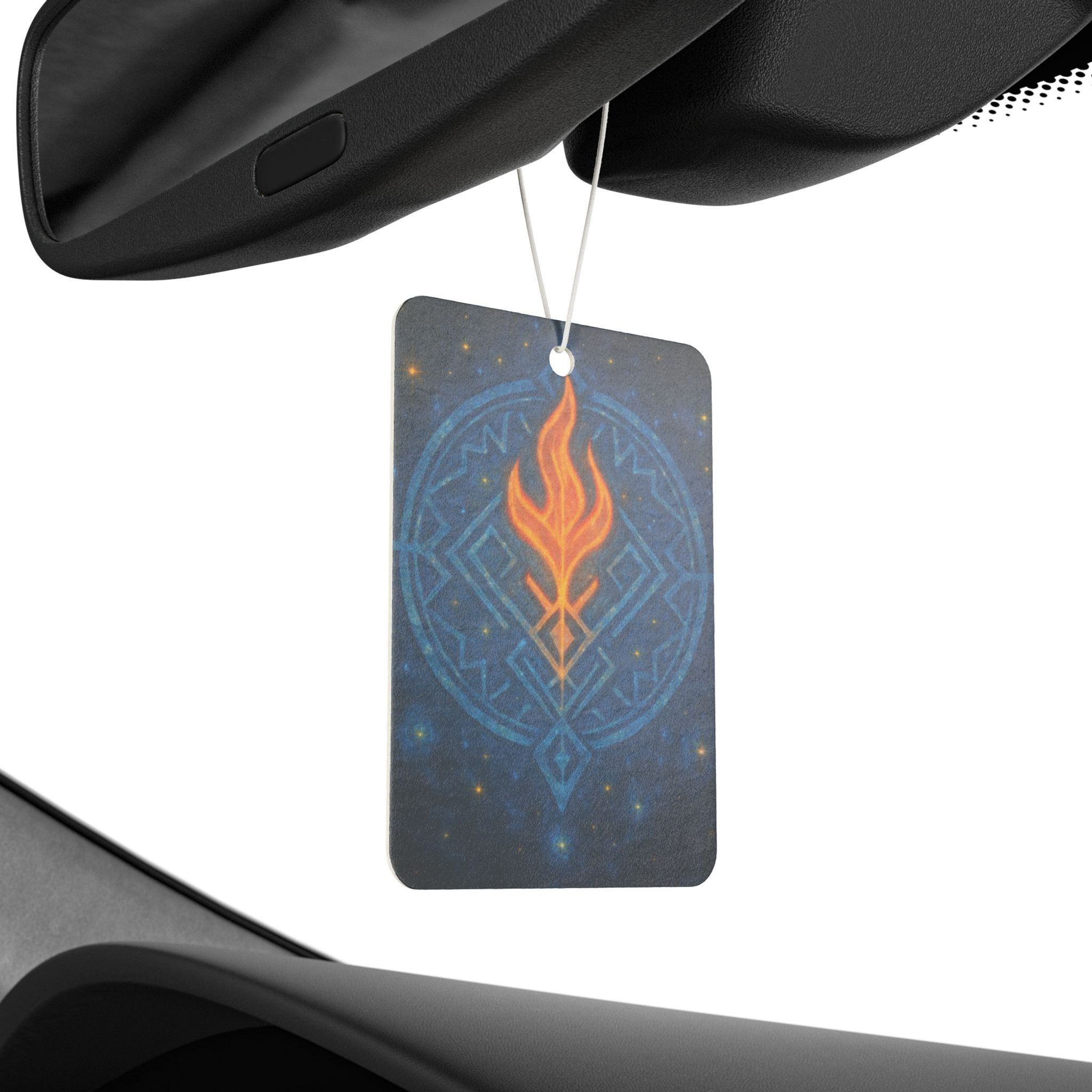 Twin Flame Sigil Car Air Freshener
