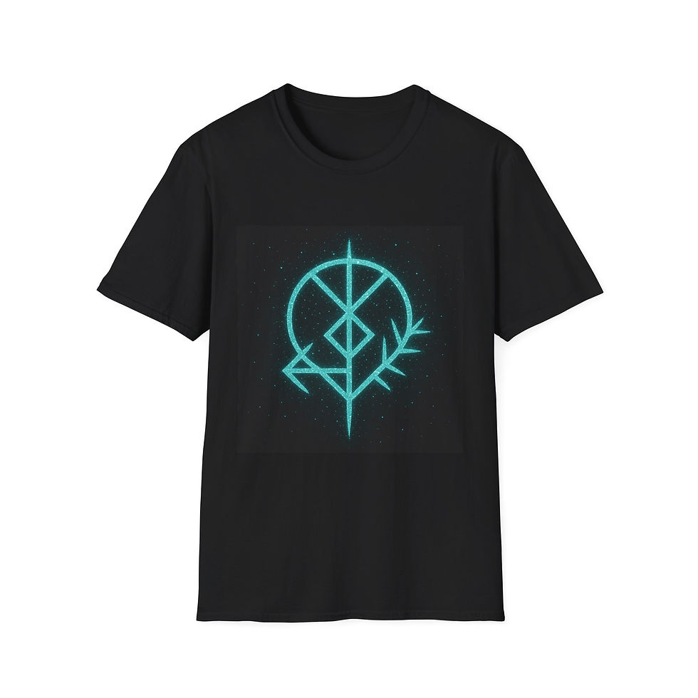 Thumbnail: Repel Toxicity Sigil Unisex Soft Tee