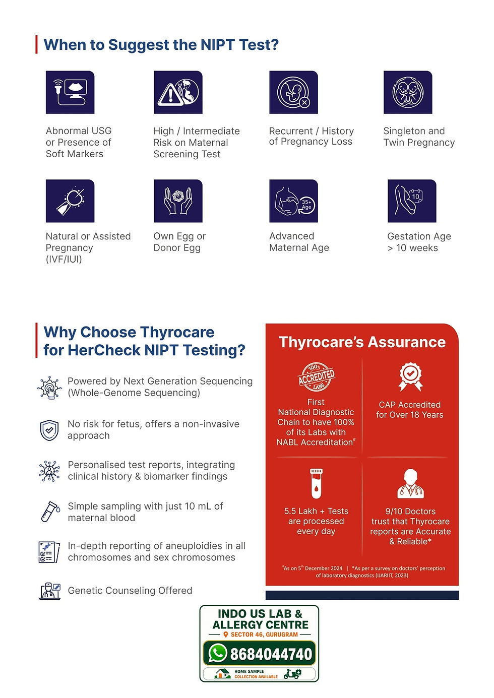 Thumbnail: NIPT All Chromosomes - Non Invasive Prenatel Testing