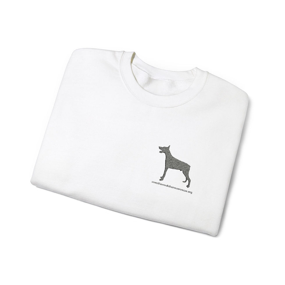 Thumbnail: Embroidered Doberman Crewneck Sweatshirt