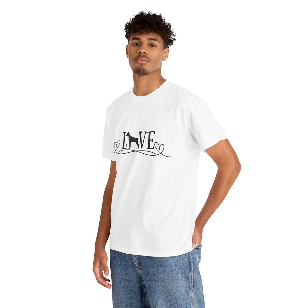 Thumbnail: Love is Doberman Unisex Tee