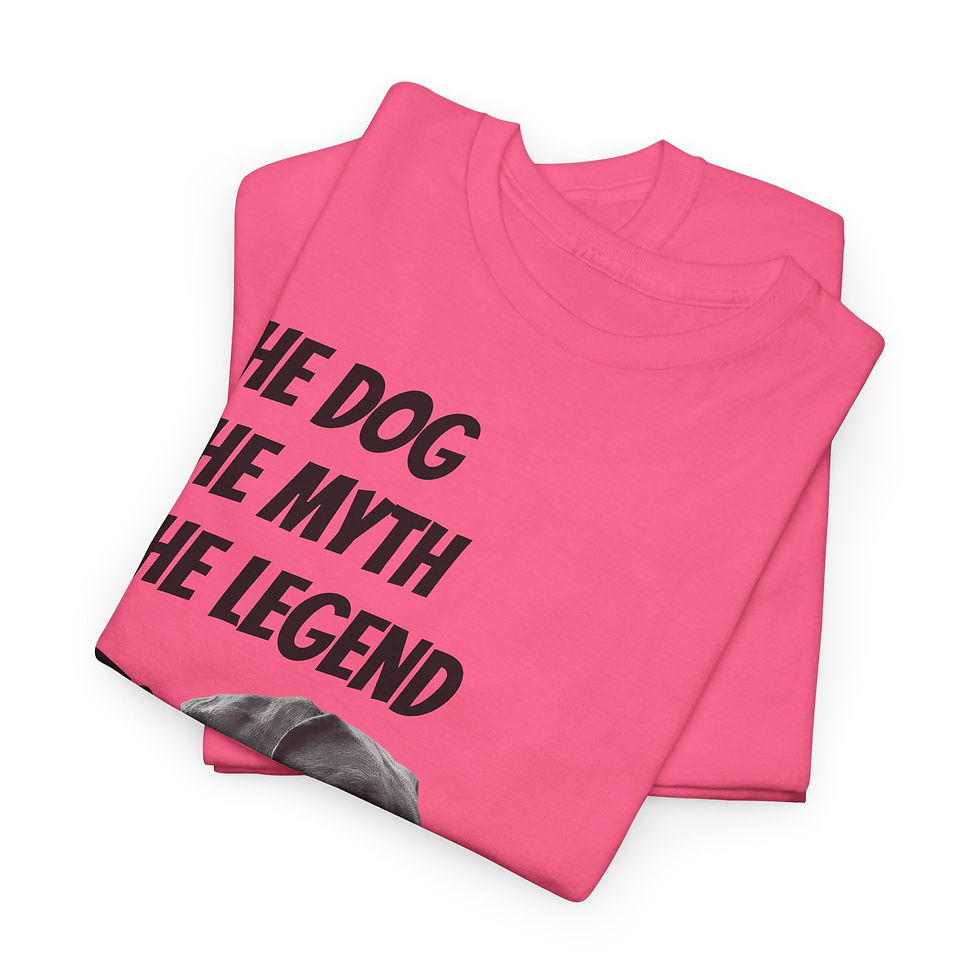 Thumbnail: Dog Lover Tee - Watson Unisex Heavy Cotton Tee