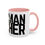 Thumbnail: Mug, Doberman Black on White Design, 11oz 