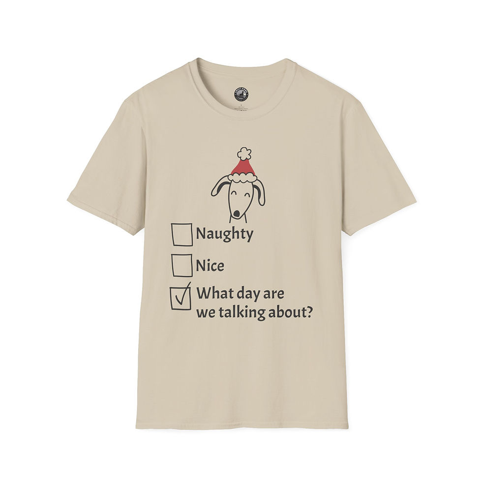 T-Shirt Naughty, Nice, Other Design