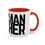 Thumbnail: Mug, Doberman Black on White Design, 11oz 