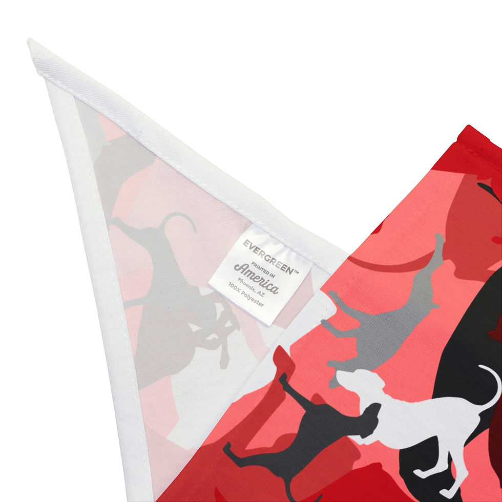 Thumbnail: Pink Doberflage Bandana