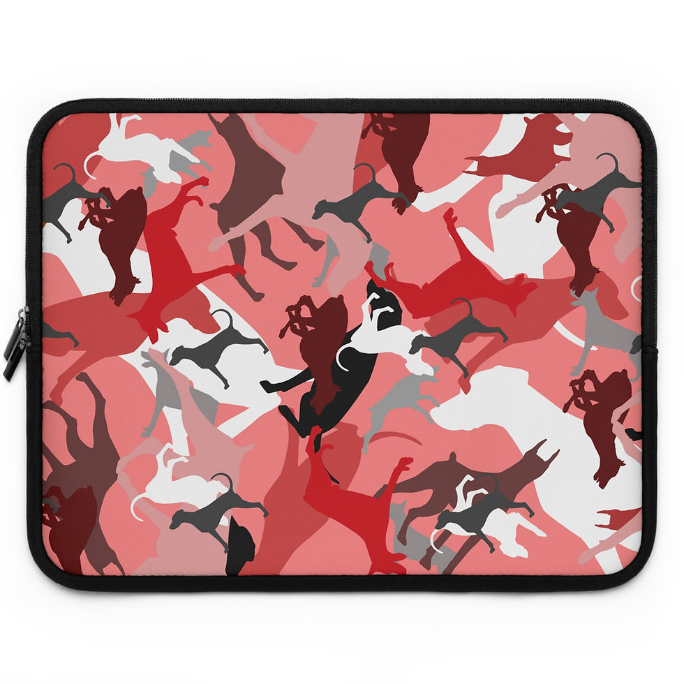 Thumbnail: Laptop Sleeve - Pink Doberflage