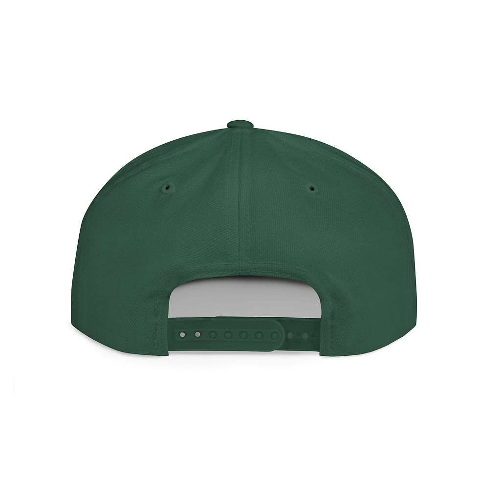 Thumbnail: Embroidered Doberman Flat Bill Snapback