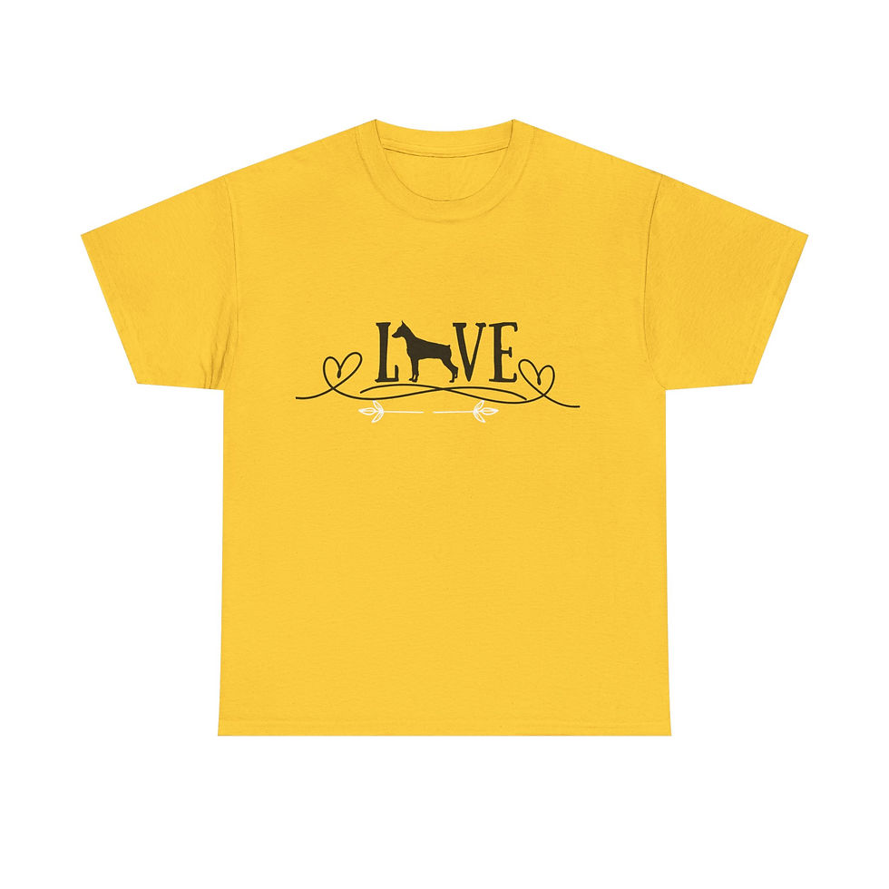 Thumbnail: Love is Doberman Unisex Tee