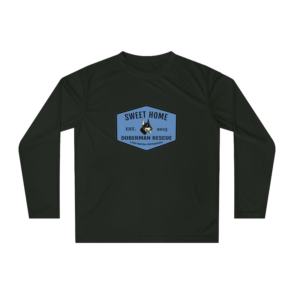 Thumbnail: Unisex Moisture-wicking Long Sleeve Shirt - Assorted Logo