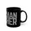 Thumbnail: Mug, Doberman White on Black Design, 11oz 