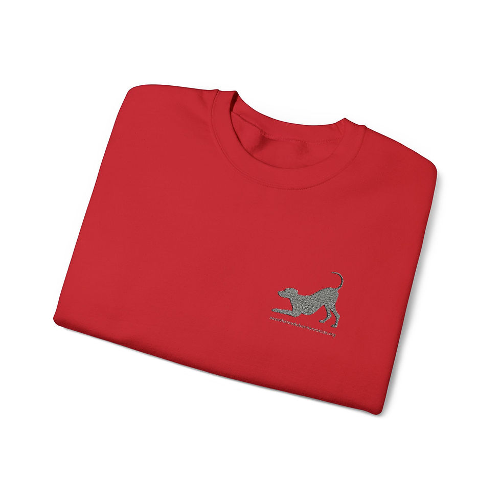 Thumbnail: Embroidered Natural Dobe Crewneck Sweatshirt