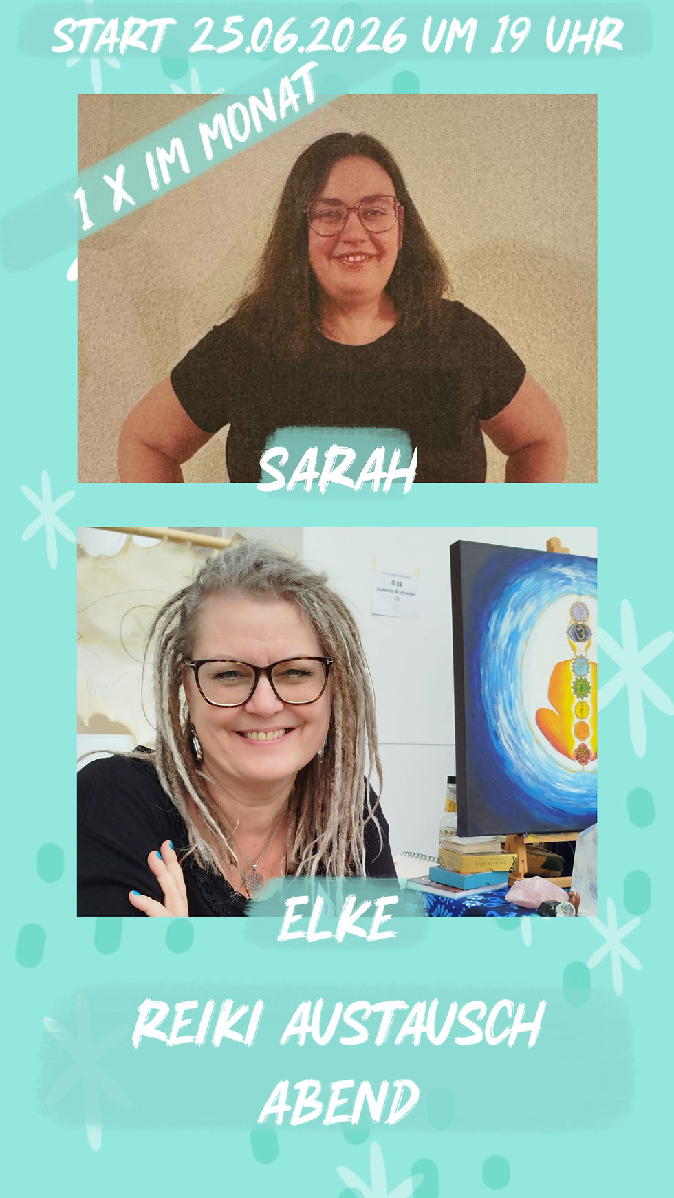 Reiki-Abend mit Sarah & Elke