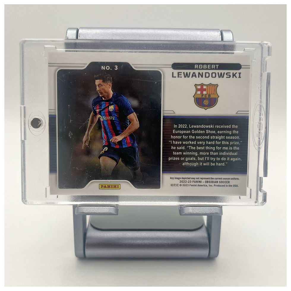 Thumbnail: 2022-23 Panini Obsidian Soccer - Robert Lewandowski