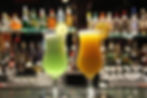 Lime&mango margaritas