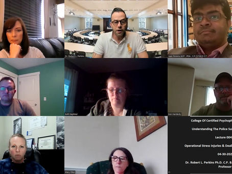 Understanding The Police Subculture Lecture 04 Operational Stress Injuries & Dealing With Trauma