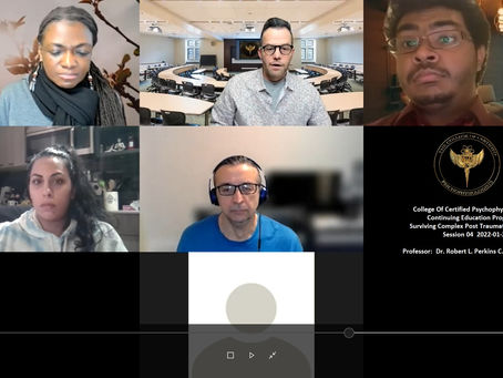 CCP Continuing Education Course Complex PTSD