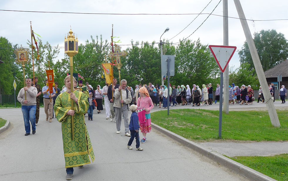Крестный ход Троица 2017г