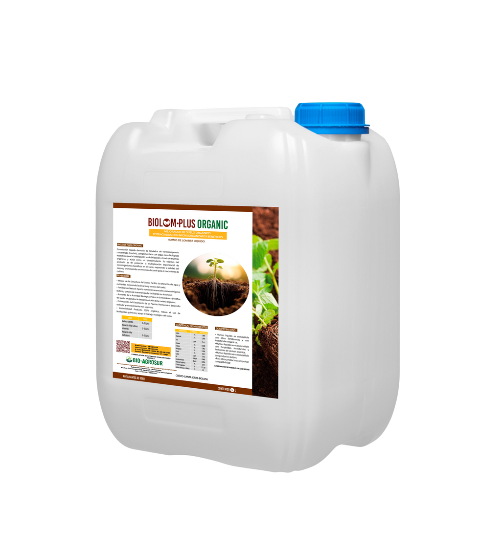 BIOLOM PLUS ORGANIC 5LITTROO