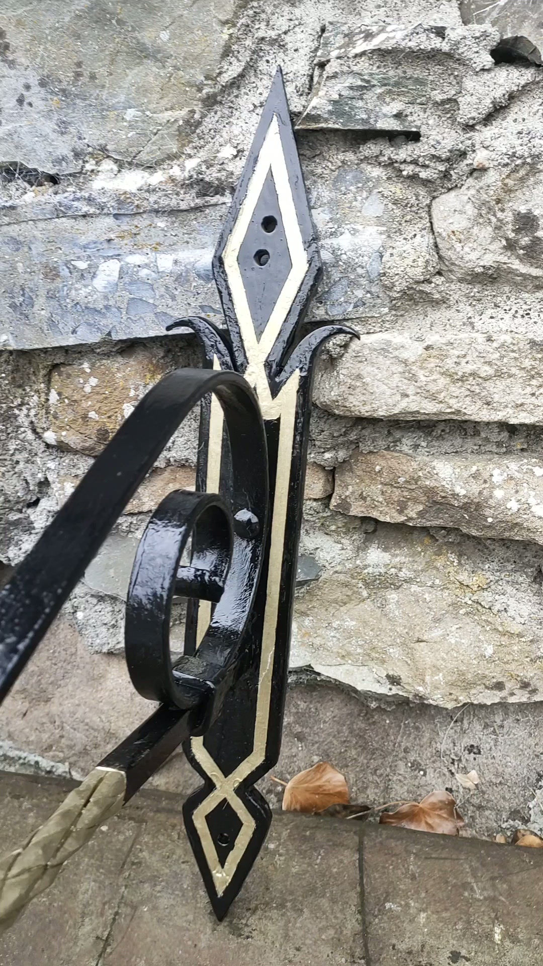 Hand forged hanging baskets