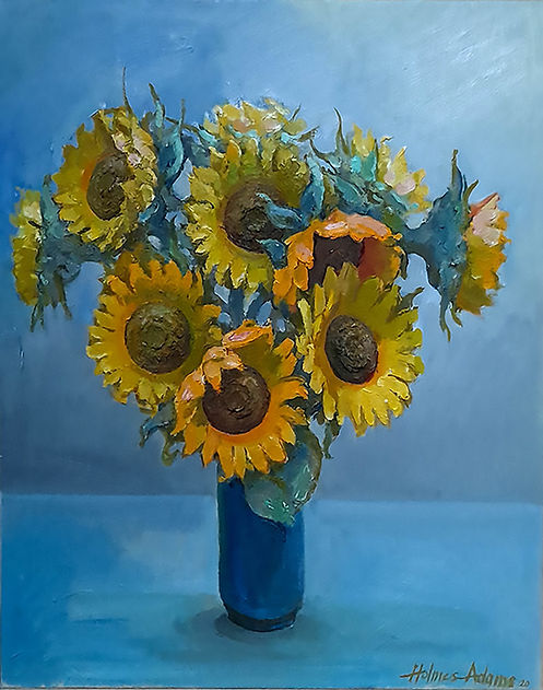 Danny Holmes-Adams Sunflowers.