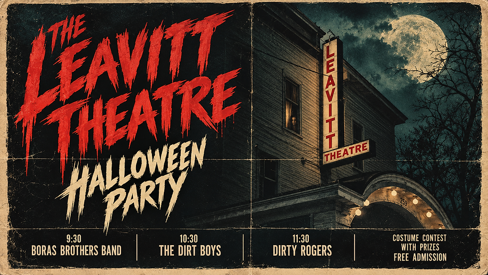 The Leavitt Theatre's Annual Halloween Party!