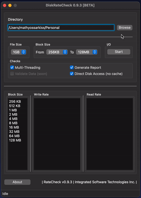 GitHub mathieeo/rateCheck RateCheck is free app for performing disk