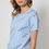 Miniatura: Playera con Texto "Nothing Really Happens" Azul Cielo