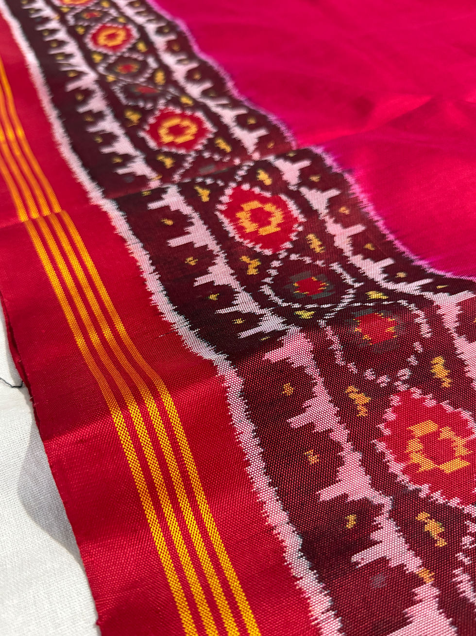 Thumbnail: Semi Patan Patola Silk Saree
