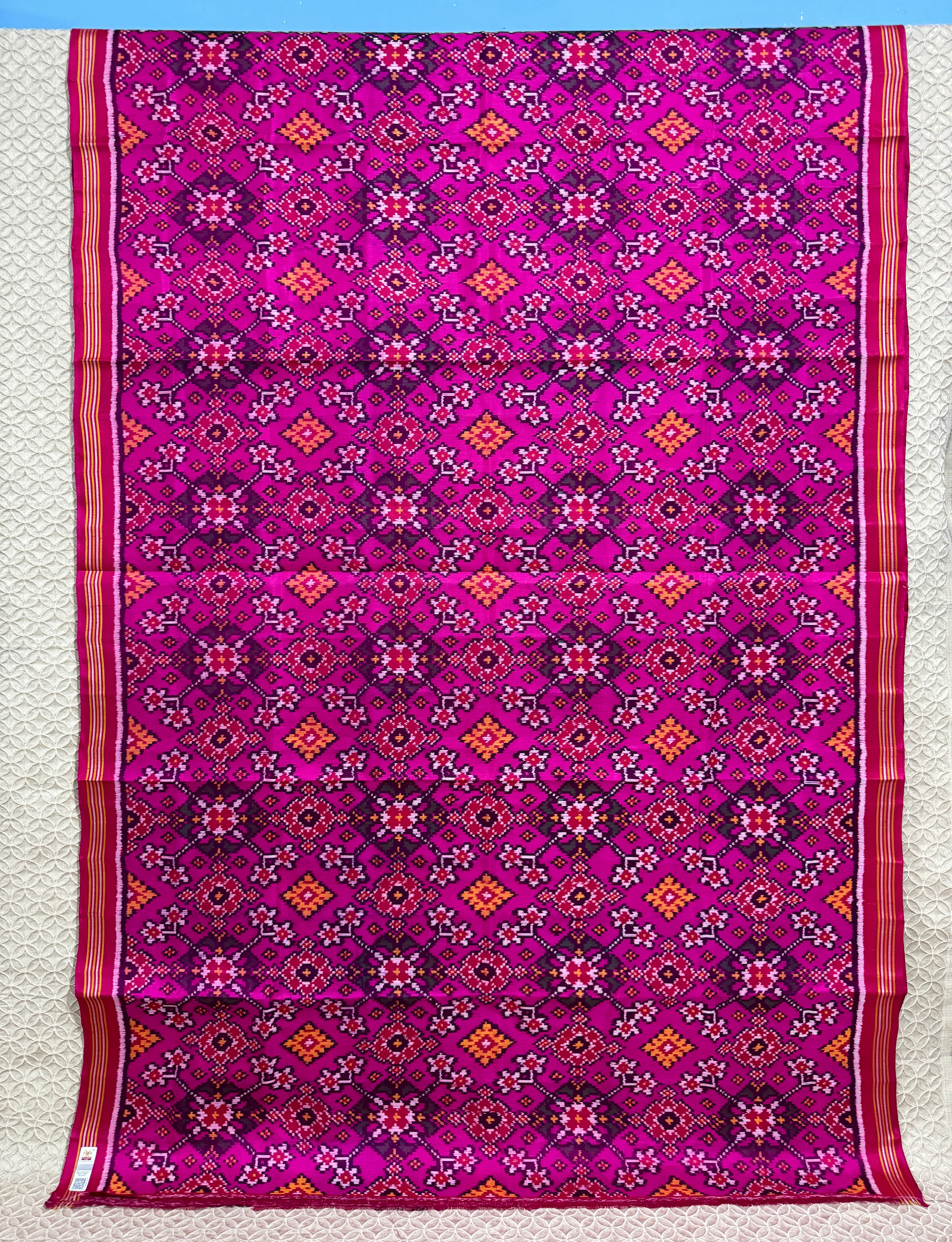 Semi Patan Patola Fabric 