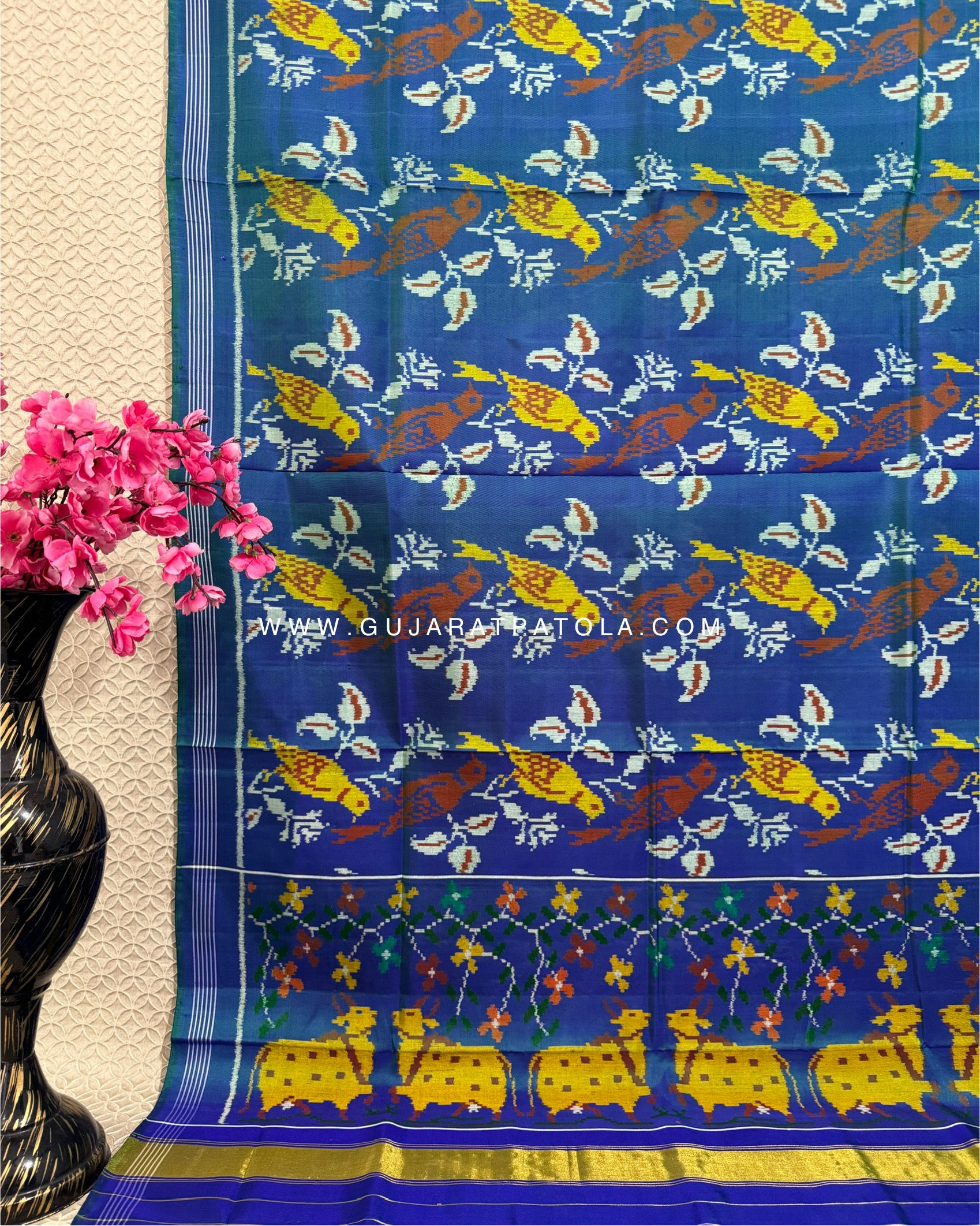 Semi Patan Patola Silk Saree