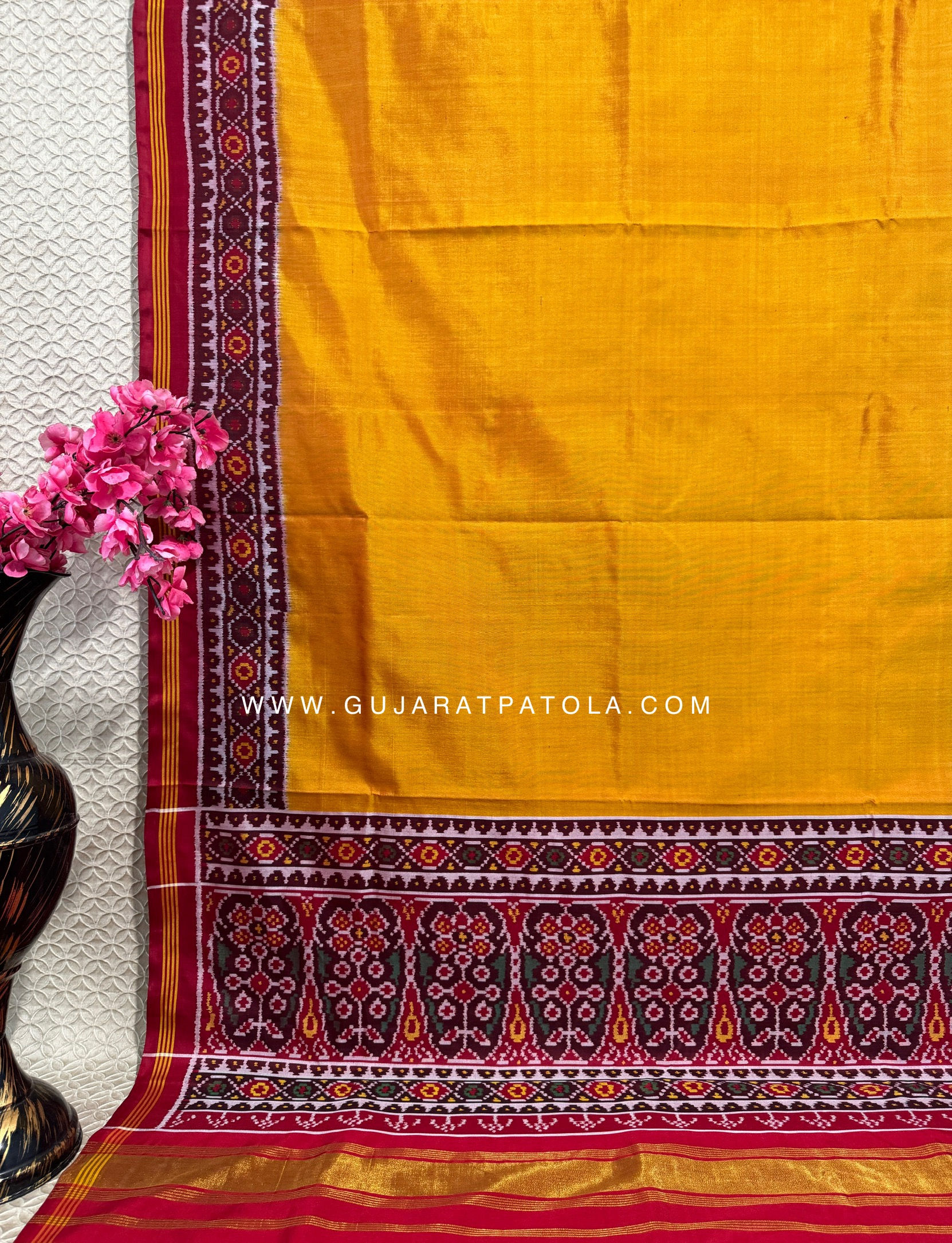 Semi Patan Patola Silk Saree