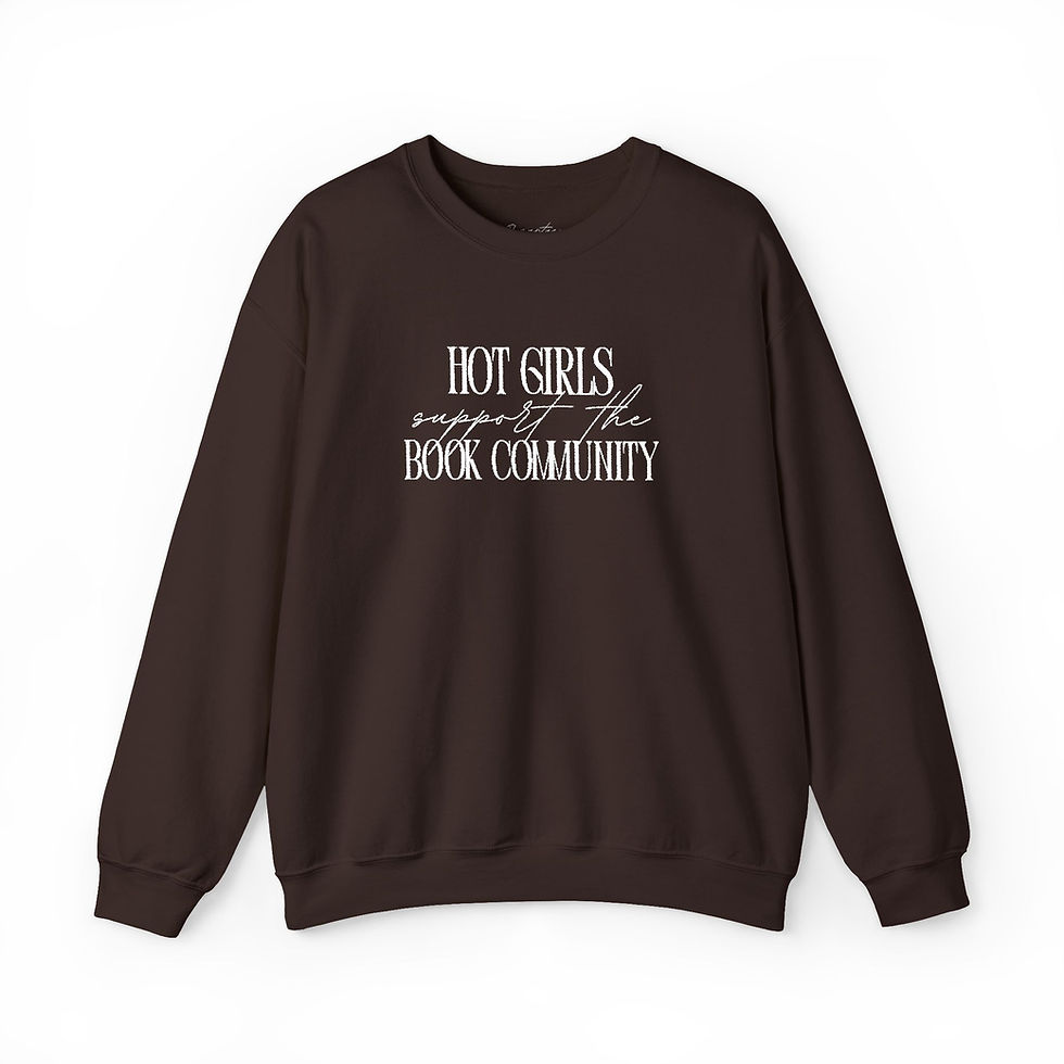 Thumbnail: Hot Girls Embroidered Crewneck Sweatshirt