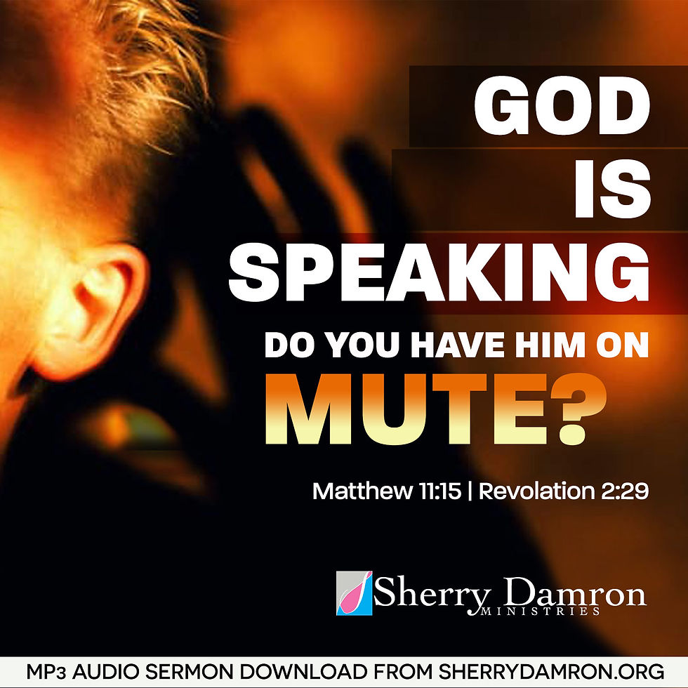 "God Is Speaking. Do You Have Him On Mute" (MP3 SERMON DOWNLOAD)