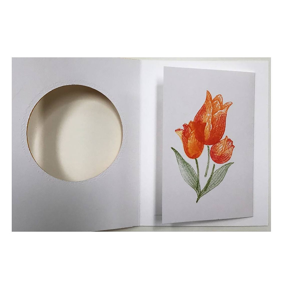 Thumbnail: Tulip Window Fun Fold
