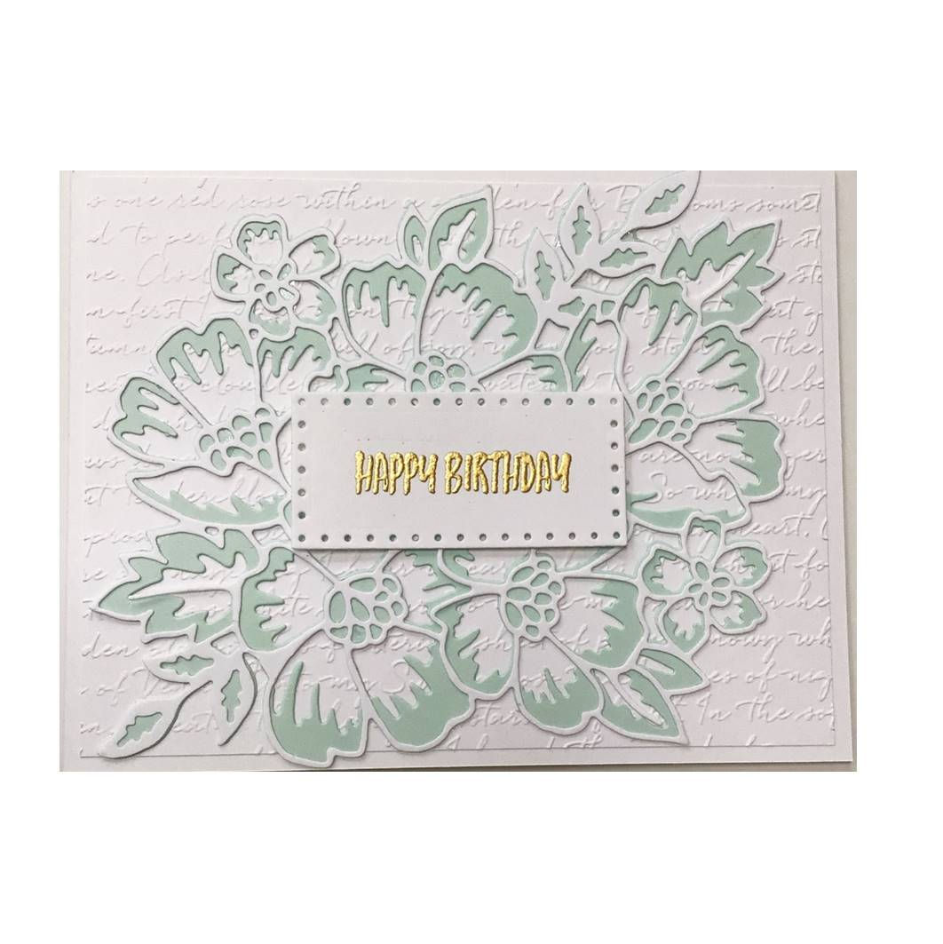 Blossoms In Bloom Series - Light Blue & Script