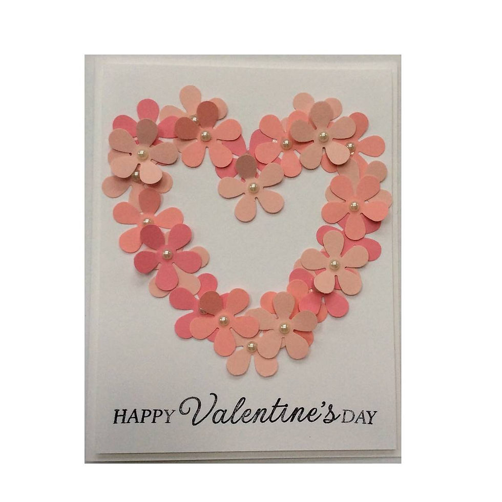 Valentine Flower Heart