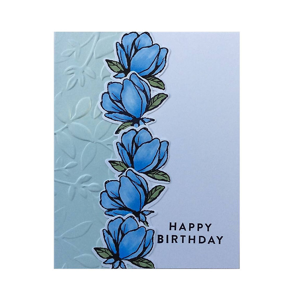 Thumbnail: Magnolia Series - Bordering Buds - Pink, Blue or Yellow