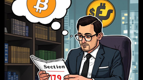 Bitcoin thought around section 179