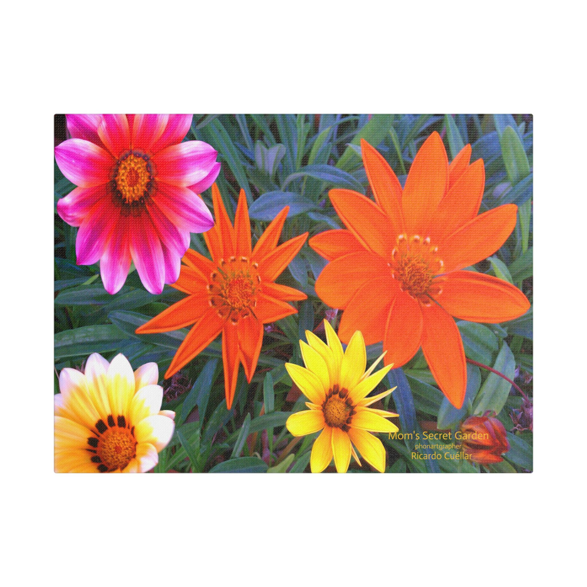 Mom's Secret Garden Wall Art, Canvas Print 20x16