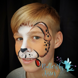 square design, watermark shark puppy