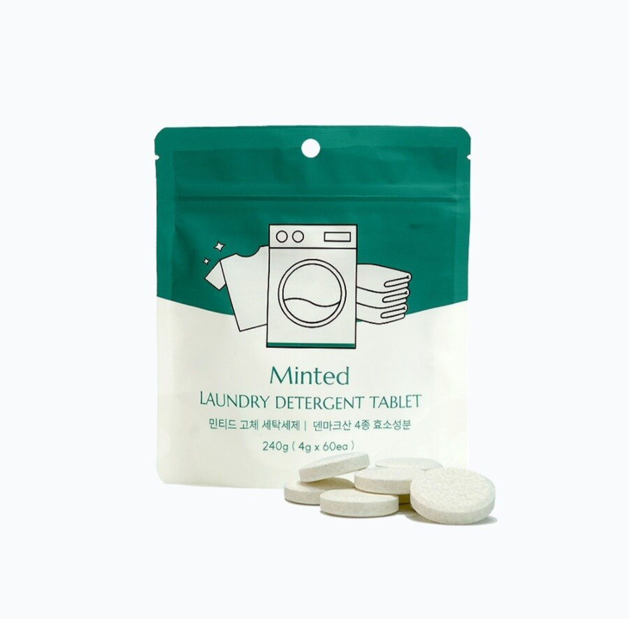 MINTED 固體洗衣片 Solid Laundry Detergent Tablets （60 ea)