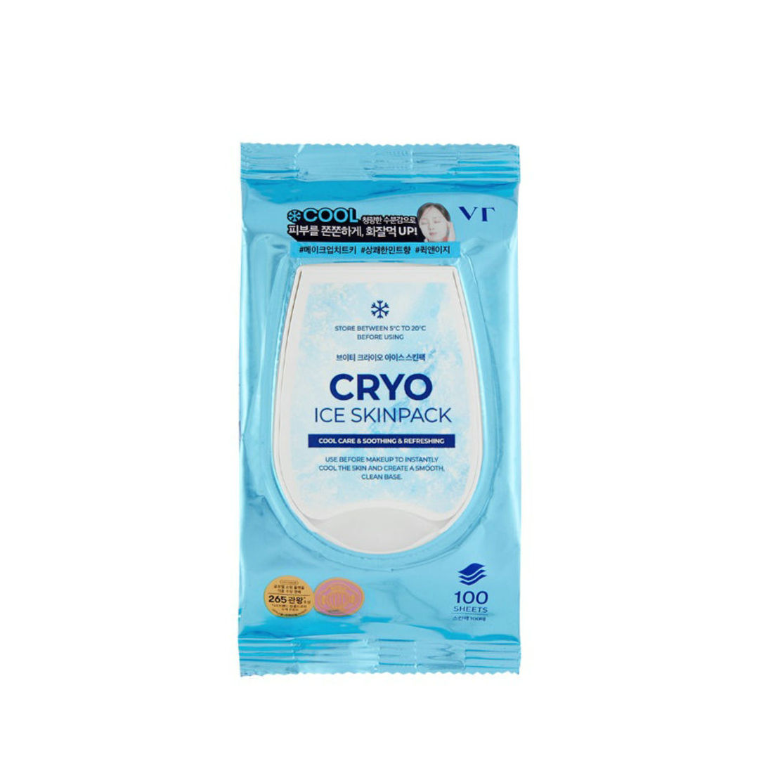 VT COSMETICS CYRO ICE SKIN PACK (100 ea) 