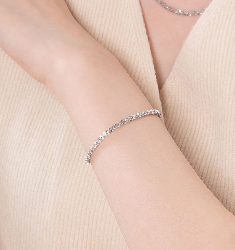 縮圖：LLOYD Italian Chain Twinkle Bracelet 2.5mm 925 SLIVER 